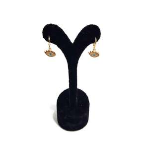 ต่างหูแฟชั่นทองเหลืองแท้ - Product Image 1