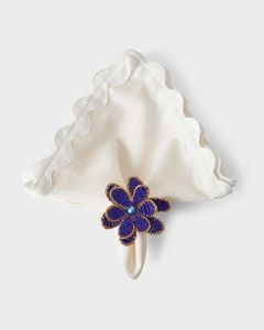 Anneaux de serviette dorés modernes ronds de serviette en métal lot de 4 ronds de serviette pour mariage, fête de table - Product Image 3