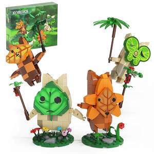 Zelda Breath of the Wild Korogu, Juego de Bloques de Construcción de Plástico Nano Bricks - Product Image 1