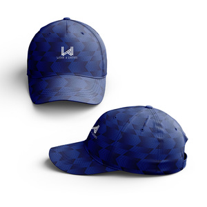 Gorra Deportiva Unisex W4G de Poliéster/Algodón 100% Sublimada, Estilo Drip, para Béisbol, Golf, Rugby, con Logotipo Personalizado Bordado en 3D - Product Image 3