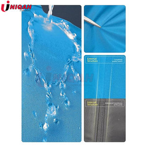 Veste de pluie extérieure ultra légère XL imperméable pour adultes noir vert Camouflage éléments réfléchissants Poncho en nylon capuche compressible - Product Image 5