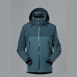 2024 Three-layer Adhesive Sports Windbreaker <b>Casual</b> Autumn Waterproof Outdoor Hiking <b>Jacket</b> Zipper Wholesale Custom - Product Image 2