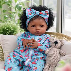 Babeside Großhandel Zeitlich Begrenzte Neugeborene Reborn-Babypuppe Mädchen Vollvinyl Stoff Realistische Lebensechte Puppe Spielzeug - Product Image 4