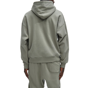 เสื้อฮู้ดแขนยาวสำหรับผู้ชายโอเวอร์ไซส์แบบกำหนดเอง - Product Image 4