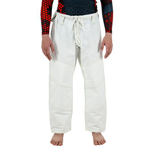 Uniforme personalizado de artes marciales BJJ para adultos, Material de algodón y poliéster con mangas regulares, logotipo frontal - Product Image 2