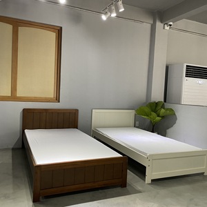 เตียงนอนไม้แข็งสไตล์โมเดิร์นสำหรับบ้านห้องนอนใหญ่ - Product Image 5