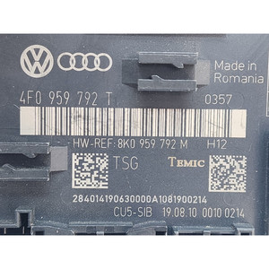 UNIDAD DE CONTROL DE LA PUERTA DELANTERA IZQUIERDA DEL CONDUCTOR AUDI A6 Sedan Serie C6 (4F2) 4F0959792T CAGB (04>12) - Product Image 3