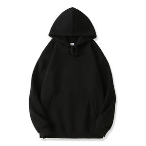 Sudadera con capucha personalizada de algodón 100% para hombre, sudadera gruesa y pesada de felpa francesa, sudadera de calle en blanco de alta calidad - Product Image 6