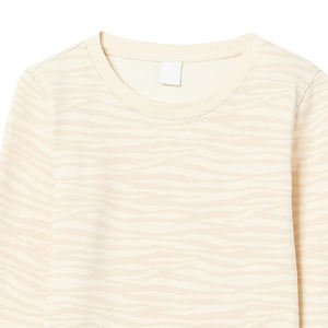 เสื้อสเวตเตอร์แขนยาวของผู้หญิงเสื้อสเวตเชิ้ตผู้หญิงสไตล์ใหม่แขนยาวผ้าฝ้ายน้ำหนักเบางานตามสั่ง - Product Image 3