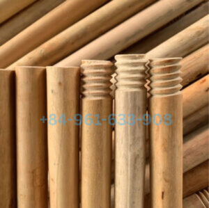 MEILLEURE VENTE Bâton de balai et de vadrouille en bois naturel simple et durable du Vietnam - Product Image 4
