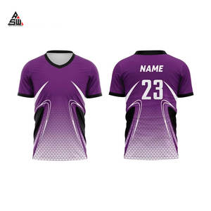 Nouveaux maillots de football au meilleur prix pour les joueurs d'équipe, vêtements de sport unisexes pour adultes, ensemble uniforme, design personnalisé, 100% polyester respirant - Product Image 1