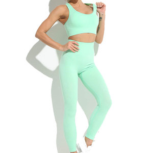 Ropa Deportiva de Verano para Mujer, Conjuntos Deportivos Transpirables y Ligeros, Conjuntos de Yoga al por Mayor de Talla Grande OEM - Product Image 6