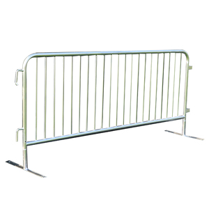 Barricadas de Control de Multitudes Temporales de Acero Metálico Portátiles para Seguridad Vial, Conciertos y Peatones - Product Image 4