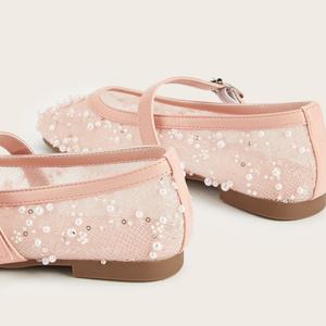 Chaussures plates en toile brodées de fleurs, mocassins décontractés respirants en lin pour femmes, chaussures traditionnelles d'été - Product Image 3