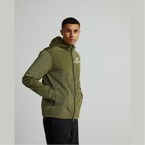 Chaqueta Cortavientos Impermeable y Transpirable con Capucha Plegable para Hombre, con Cremallera, para Correr y Lluvia - Product Image 3