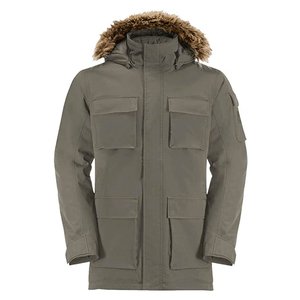Wholesale Men's Canvas <b>Padded</b> Parka <b>Jacket</b> <b>Waterproof</b> Hooded Stand Casual Thick Warm Autumn <b>Jacket</b> Premium Outdoor Streetwear - Product Image 2