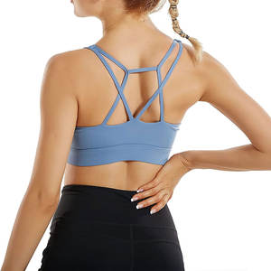 2025 Logo personnalisé impression soutien-gorge de sport pour les femmes Premium de haute qualité léger respirant grande taille vêtements de Fitness nouveau Design - Product Image 2
