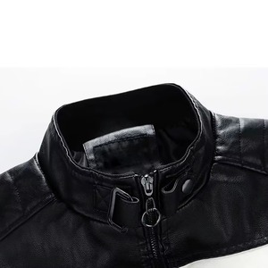 Chaqueta de Cuero de Diseño Personalizado, Chaqueta de Cuero para Hombre con Color Personalizado, Chaqueta de Cuero Urbana para Hombre - Product Image 3