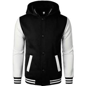 Chaqueta de béisbol de lana para hombre de calidad superior Vintage Letterman Streetwear Varsity diseño de invierno patrón personalizado profesional - Product Image 1
