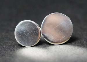 High Quality 925 <b>Sterling</b> <b>Silver</b> Double Disc <b>Rings</b> <b>Adjustable</b> Minimalist Vintage Style Jewelry for Weddings Gifts Wholesale - Product Image 3