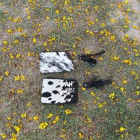 Dompet Kulit Sapi Asli Kecil dengan Ritsleting, Tali, dan Rumbai, Dompet Mini Wanita untuk Koin atau Uang, Harga Terjangkau