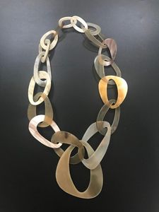 SOURCED, recién llegado, collar de cuerno de buey de Búfalo, joyería de hueso de estilo Animal pulido, cuentas de diseño Natural, boda para mujeres y niñas - Product Image 4