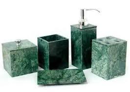 Marble 8pcs <b>Bathroom</b> <b>Accessories</b> <b>Sets</b> Square White Soap and Shompoo Bottle Dispenser <b>Set</b> for <b>Bathroom</b> Supplies - Product Image 6