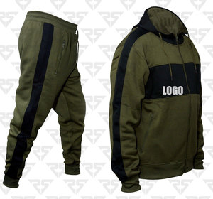 Men tracksuit <b>sets</b> Hooded Top Pullover custom <b>colours</b> available Trousers pants fleece joogers thick fleece hoodies - Product Image 1