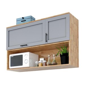 Gabinetes de Cocina Superiores Compactos de Diseño Moderno de 1.2m TBT68007 Hechos de Madera de Caucho, MDF y Paneles de Teca - Product Image 2