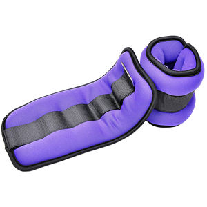 Nouvel arrivage de poids de cheville d'exercice de sac de sable noir avec jambes de bras réglables poids de poignet de logo personnalisé - Product Image 5