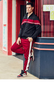 Survêtements de jogging chauds à fermeture éclair complète Ensemble de survêtements de sport pour entraînement de gymnastique - Product Image 5