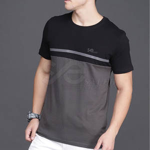 T-shirts en vrac unis de conception unique o Neck pour hommes sur des t-shirts en gros confortables fabriqués au Pakistan - Product Image 2