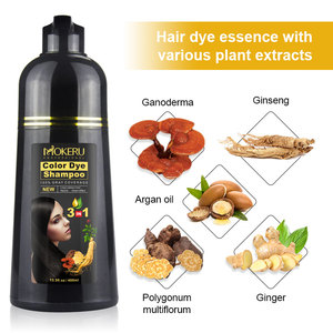 Private Label Oem Permanent <strong>Hair</strong> <strong>Dye</strong> and Easily Use 500ml Ginseng Extract <strong>Hair</strong> Color Shampoo No Stick <strong>Hair</strong> Scalp - Product Image 6