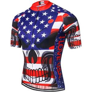 Haute qualité personnalisé respirant séchage rapide homme évacuation de la sueur impression sublimée maillot de cyclisme à manches courtes - Product Image 5