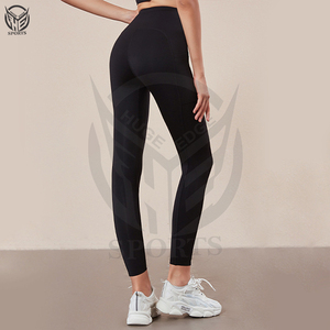 Sexy Butt Lift up Super Stretch Leggings Mujer Gris Cremallera Fly Push Up Legging Slim-Fit Skinny Leggings para mujer - Product Image 3
