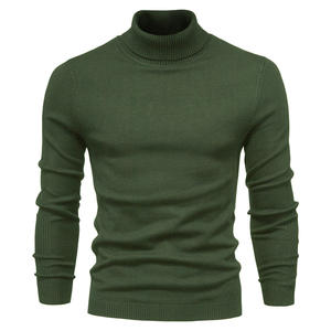 New Winter Turtleneck Thick <b>Mens</b> Sweaters Casual <b>Turtle</b> <b>Neck</b> Solid Color Quality Warm Slim Turtleneck Sweaters Pullover <b>Men</b> - Product Image 4