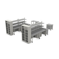 Mobilier de laboratoire modulaire ESD, mobilier de laboratoire électronique, banc de travail