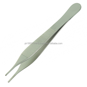 Pince à épiler de précision en acier inoxydable au toucher délicat utile professionnel de haute qualité pour l'opération pince à épiler chirurgicale - Product Image 2