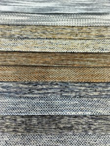 Tissu en poly coton indien de haute qualité avec effet tie-dye pour tissu de canapé tissé teint en fil de rembourrage de meubles textiles à la maison - Product Image 6