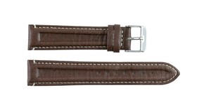 Unisex 236 Brown WS Luxury <b>Leather</b> Smartwatch Band Stainless Steel Buckle Soft Adjustable Watch Strap Watch Bands Watch Part - Product Image 5