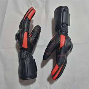 OEM Custom Genuine Leather Touch Screen Motorbike <b>Gloves</b> High Quality 100% Sheepskin Leather Motorcycle Racing <b>Driving</b> <b>Gloves</b> - Product Image 6