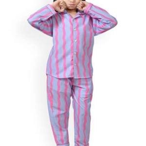 Filles Femmes Vêtements de Nuit All-Over Vibrant Floral Prints Polka-Dot Pants Nightwear - Product Image 3