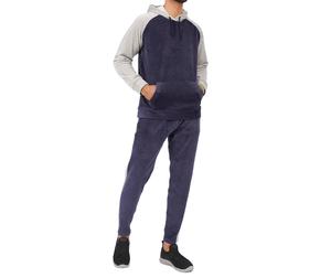 new custom High Quality Men's Pullover Tracksuit 100% Cotton fleece casual Wear Set with <b>Hoodie</b> for Winter Season - Product Image 3