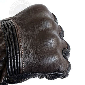 2025 Top Tendance Hommes Moto Racing Gants En Cuir Meilleur Design PU Cuir Sport Protection pour L'équitation En Plein Air - Product Image 6