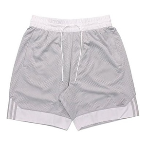 2024 High Quality Reversible Basketball <b>Shorts</b> Youth Casual Solid Pattern Double <b>Mesh</b> Basketball Uniforms - Product Image 4