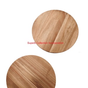 Superbe collection d'incorporation de napperon rond en bois de chêne naturel tapis de table pour la décoration de table à manger fournitures pour la maison et les événements - Product Image 4