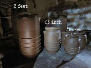 POTS DE FLEURS MOYENNES ET GRANDES TAILLES FABRIQUÉS À LA MAIN EN TERRE CUITE POTS DE FLEURS PERSONNALISÉS BOLS À FRUITS - Product Image 6