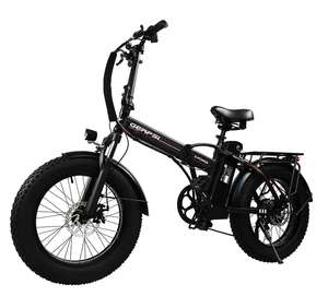 Vélo électrique pliable 100 % neuf avec moteur arrière de 500 W et batterie au lithium 48 V 12,8 Ah, vélo électrique sans balais - Product Image 1