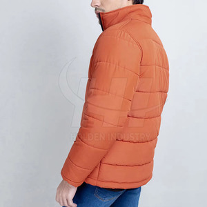 Veste matelassée en coton décontractée, coupe ample, douce et confortable, pour tenue quotidienne - Product Image 3