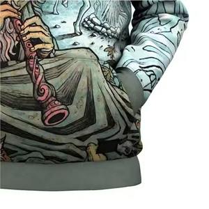 Sweat à capuche personnalisé pour homme, streetwear, logo OEM, sweat à capuche personnalisé pour homme et femme, vente en gros, coton lourd de haute qualité, blanc, 2026 - Product Image 6